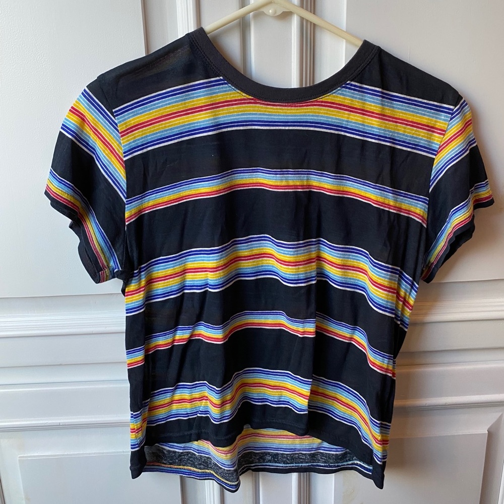 urban outfitters striped t shirt